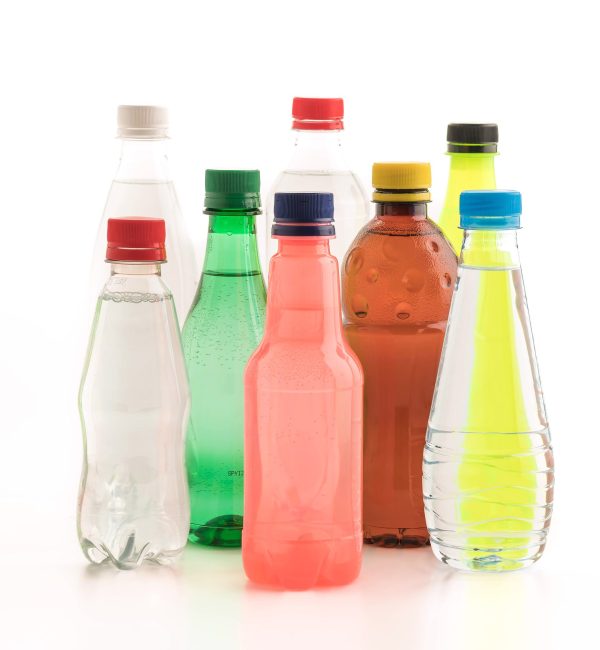 ربط أغطية الزجاجات البلاستيكية