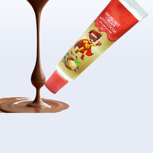 تعبئة الشوكولاتة في الأنابيب