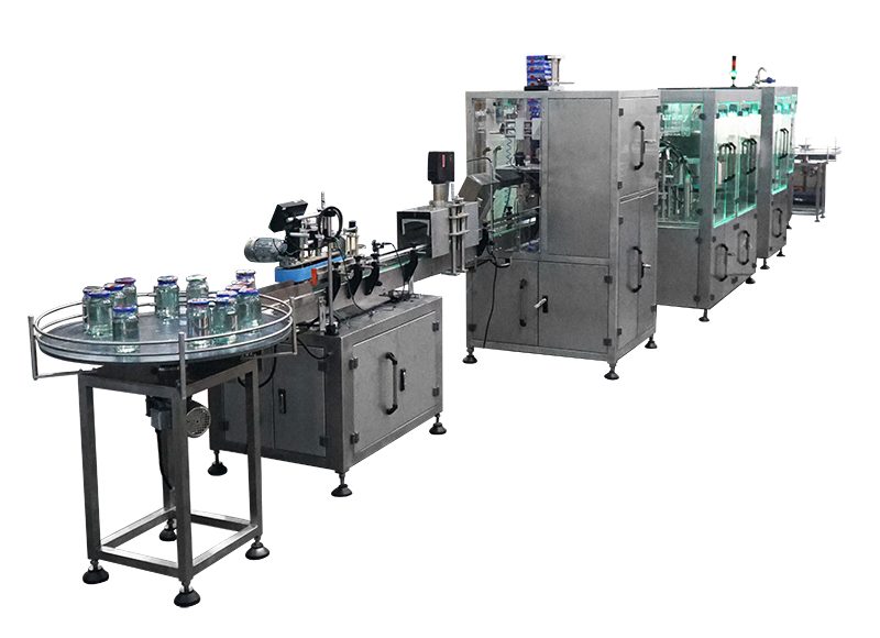 تعبئة العسل في البرطمانات